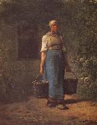Jean Francois Millet Woman carry the water china oil painting artist